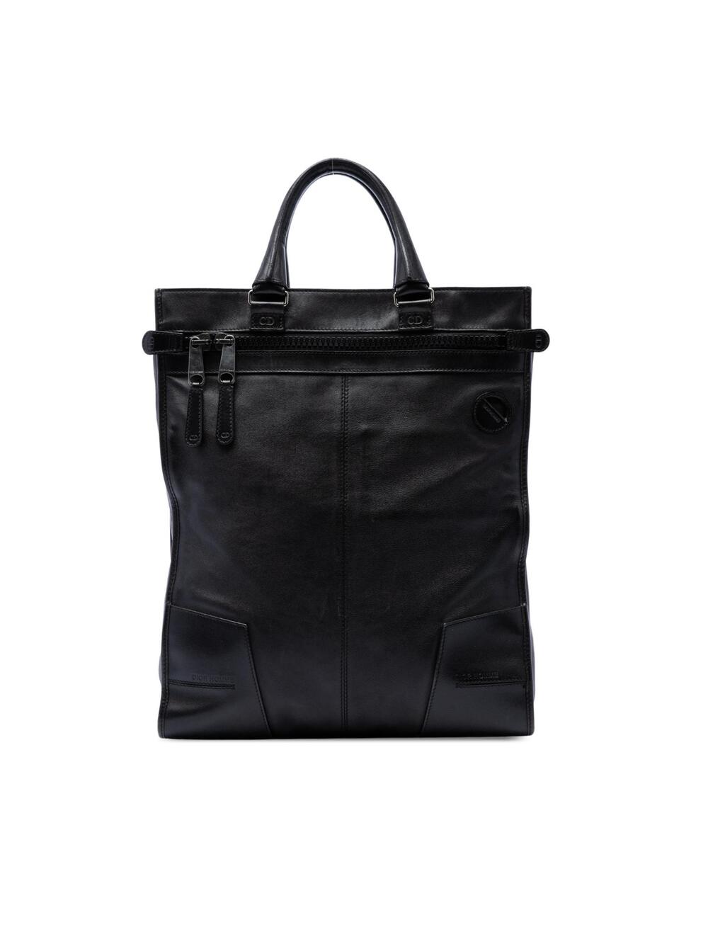 Dior Leather Vertical Tote Pre-Loved #350332D48B